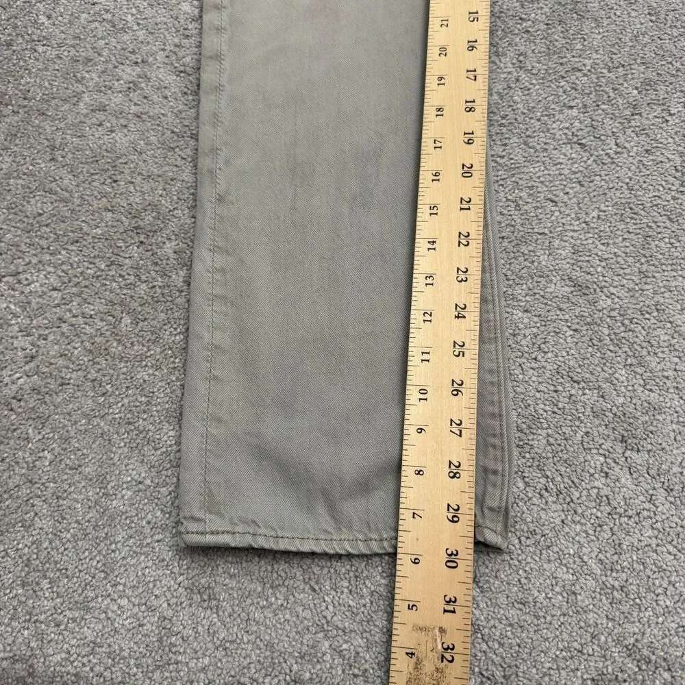 J.Crew Vintage Slim Fit Denim Jeans Mens 33x32 Gray Cotton Straight Leg Casual